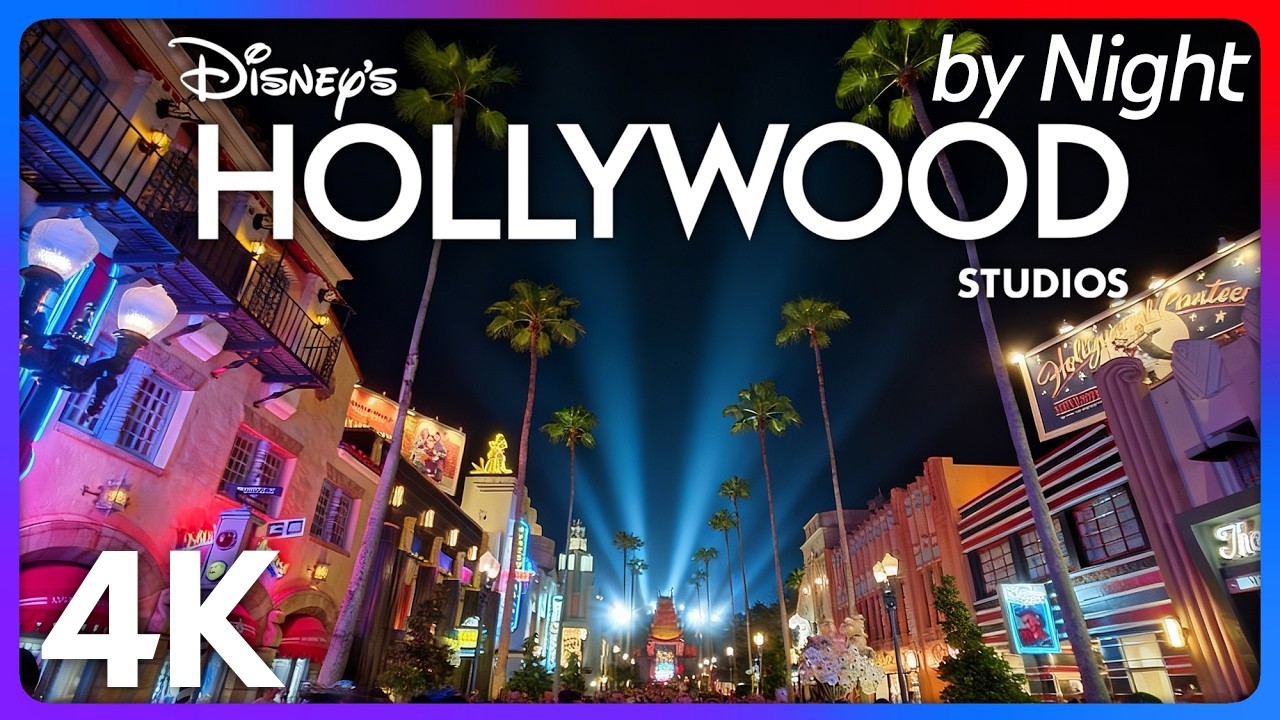 Disney’s Hollywood Studios at Night: Sunset & Hollywood Blvd Neon Walk - Walt Disney World