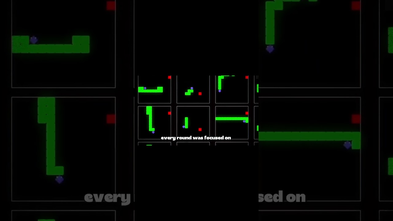 When AI plays Snake, it slacks off without rewards.#ai #gaming
