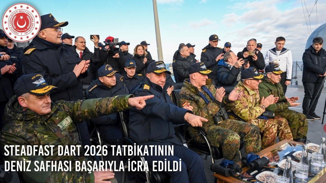 Steadfast Dart 2026 Tatbikatının Deniz Safhası Başarıyla İcra Edildi