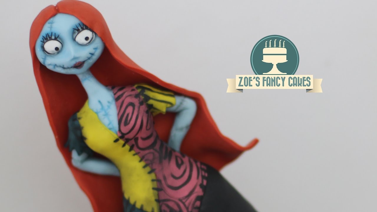 Sally Skellington doll cake Nightmare Before Christmas
