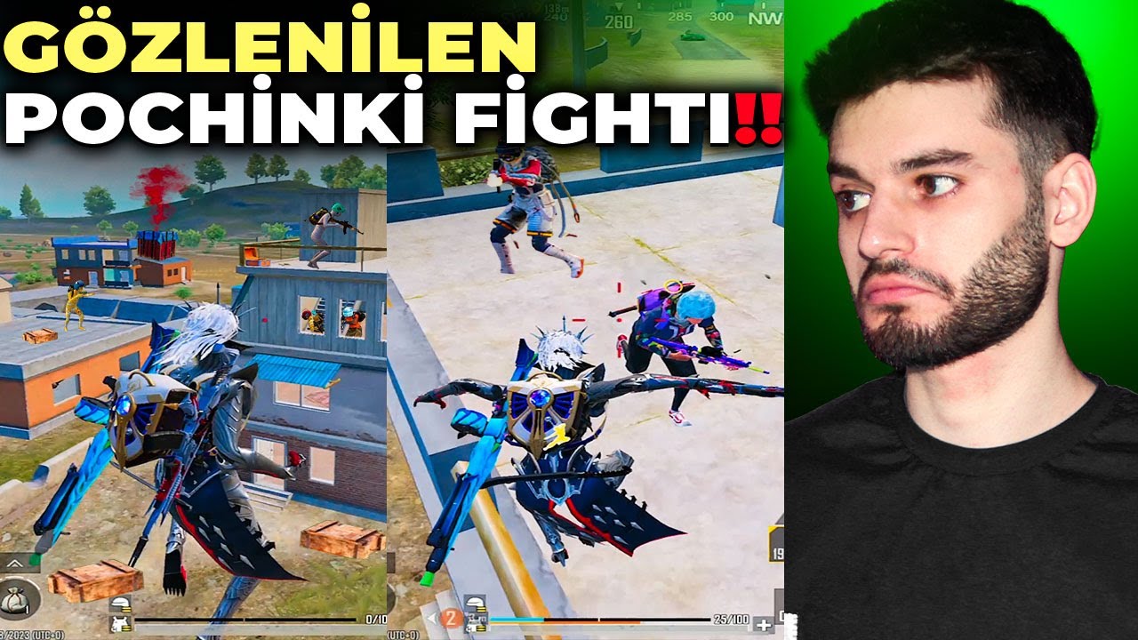 POCHİNKİDE EFSANE FİGHT!! 🔥 | PUBG MOBILE