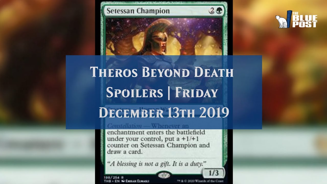 Theros Beyond Death Reveals | #MTGTHB #MTG | The Gathering News