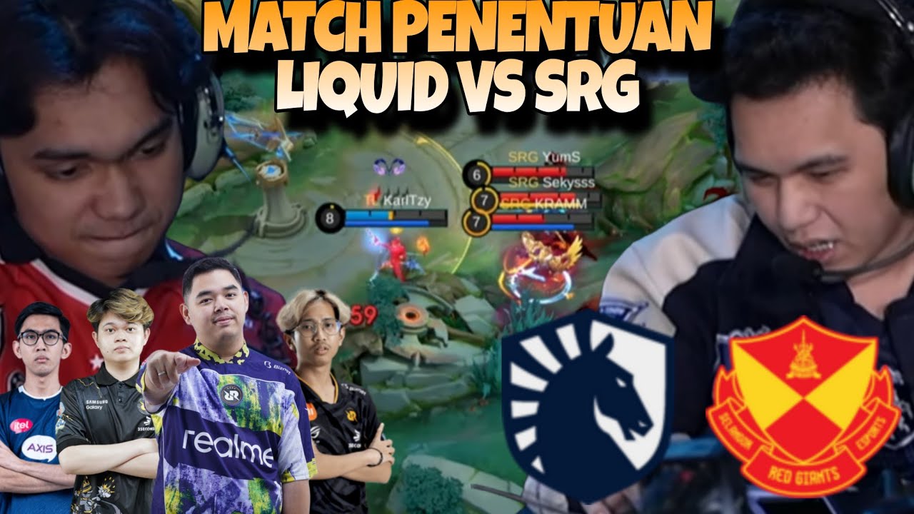 GAME TERGILA SAAT INI !! UDAH RASA GRAND FINAL COK !! LIQUID VS SRG MATCH 3 - M7 SWISS STAGE
