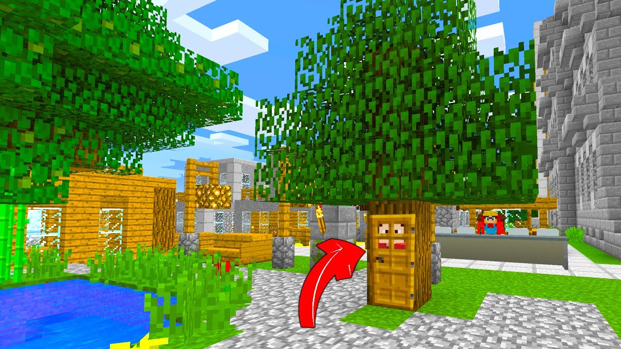FAKİR VS GİZLİ AĞAÇ EV! - Minecraft