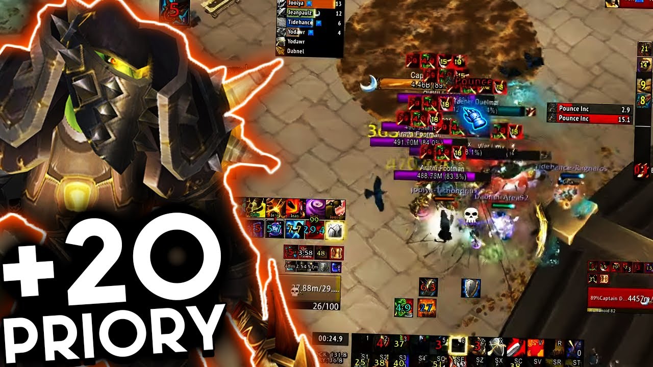 Priory of the Sacred Flame +20 | Mountain Thane Prot Warrior | TWW SEASON 3 M+