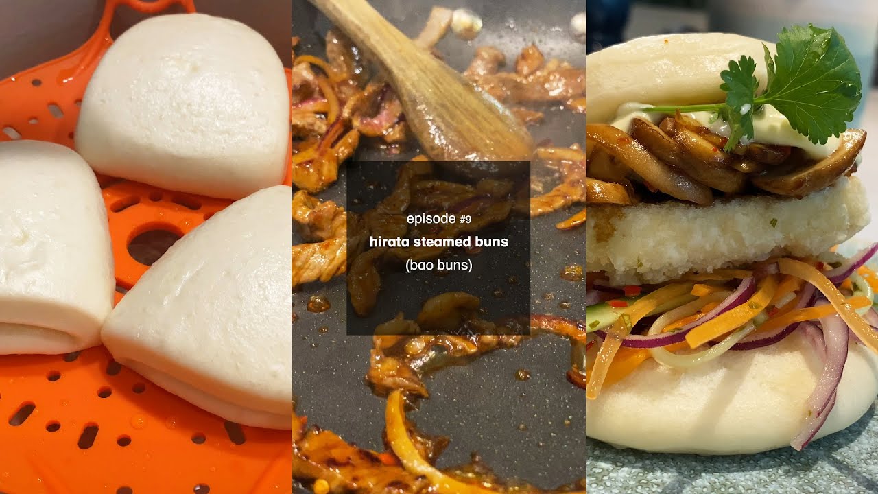 wok from home episode #9 | hirata steamed buns