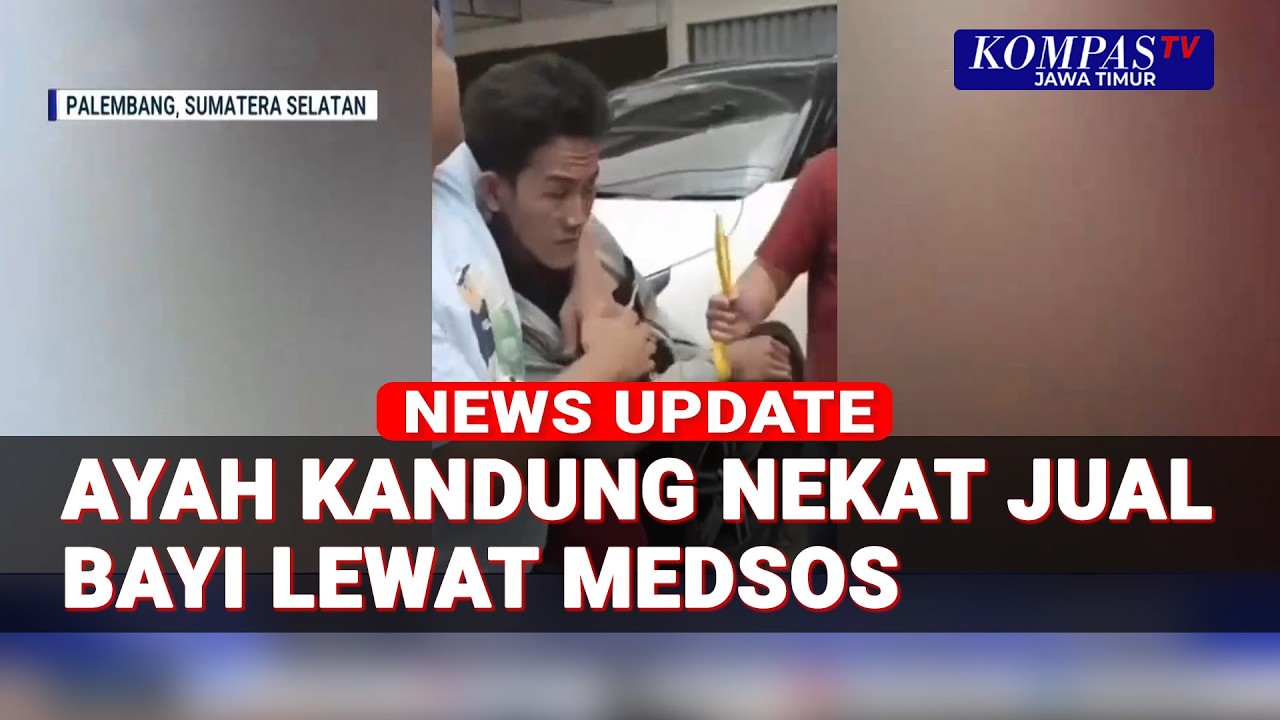 Geger di Palembang, Ayah Kandung Diduga Jual Bayi Lewat Media Sosial dan Kini Ditangkap Polisi
