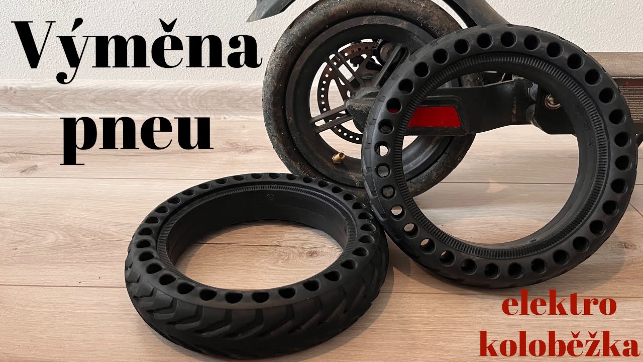 Výměna pneumatiky u elektrokolobežky part I