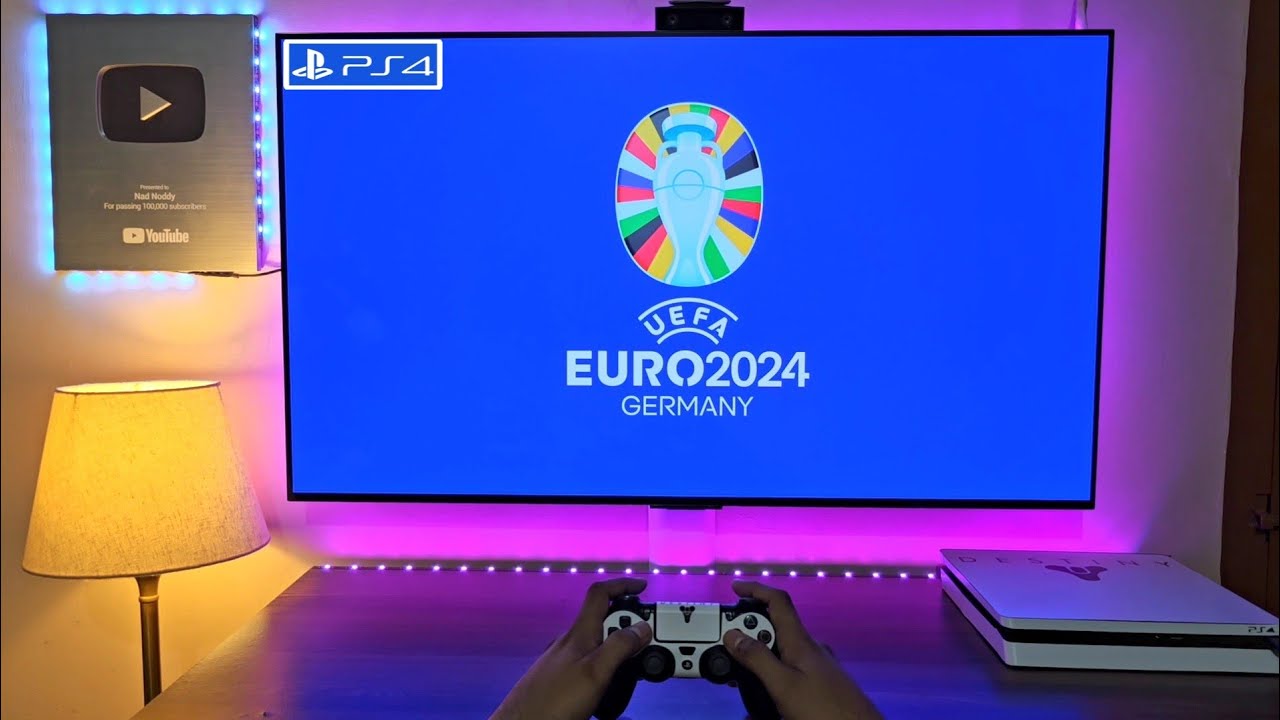 UEFA EURO 2024 Gameplay (PS4 Slim) EA FC24