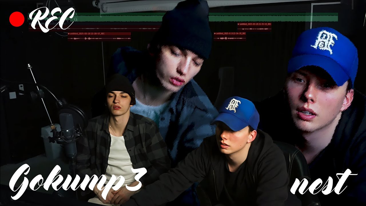 Goku записывается на совместный бит(feat. Nest)