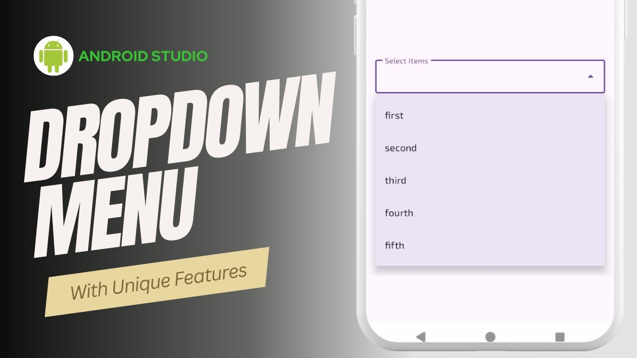 Mastering Dropdown Menus in Android Studio: Complete Tutorial for Beginners & Experts