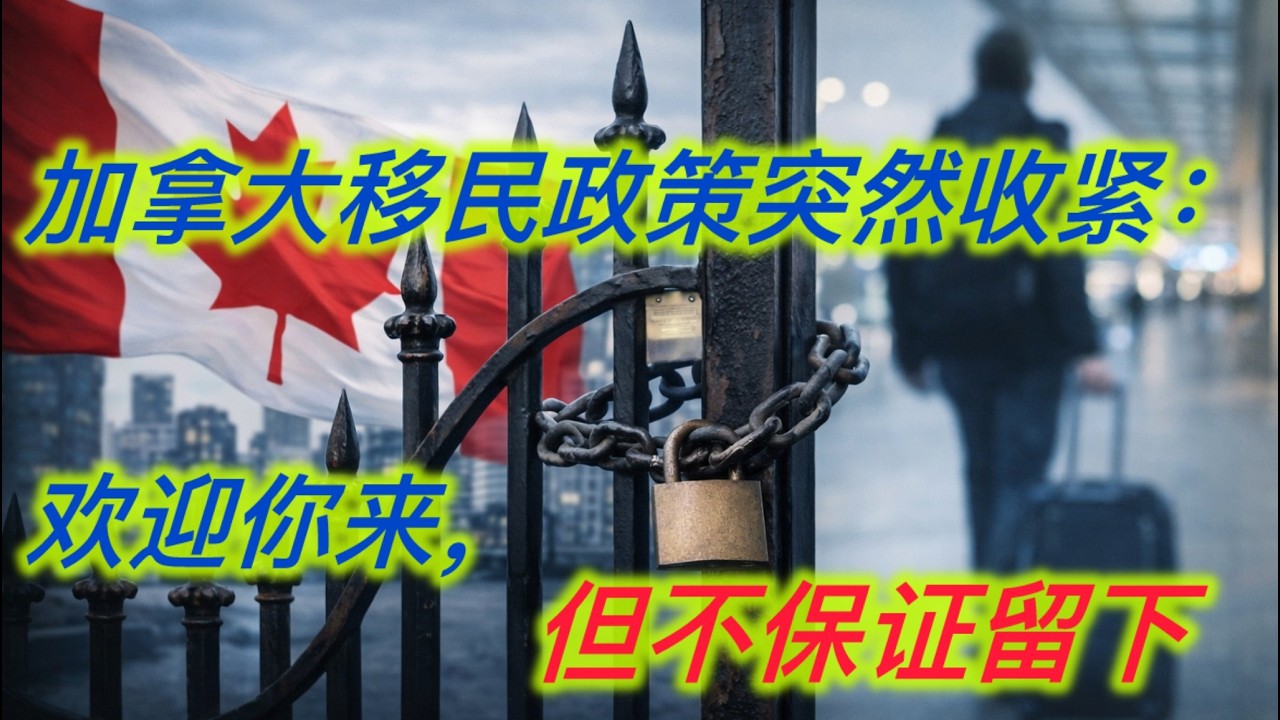 加拿大移民政策突然收紧：欢迎你来，但不保证留下