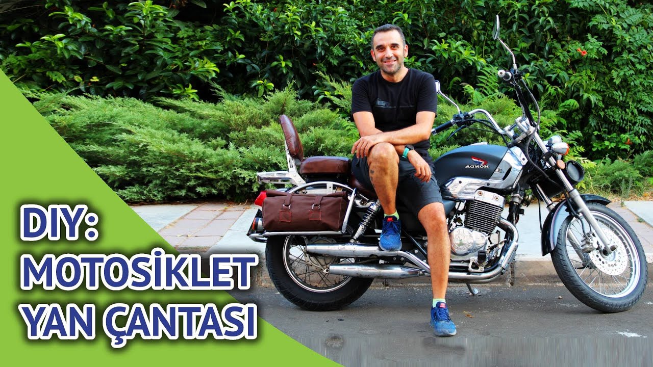 Retro Motosiklet Çantası Yapımı - Tarzını Önemseyenlere, Cafe Racer Motorsiklet Çantası