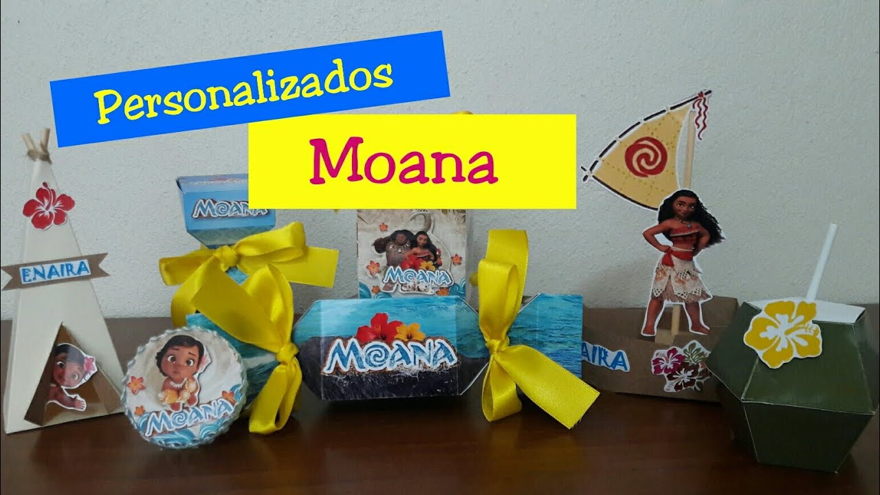 PERSONALIZADOS FESTA MOANA - #TAISATODODIA #1