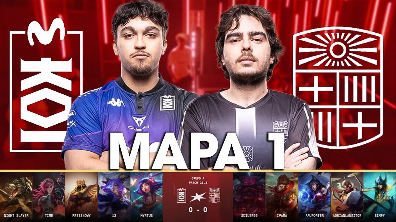 MOVISTAR KOI vs UNIVERSIDAD DE BARCELONA | MAPA 1 | LES KICK OFF 2026