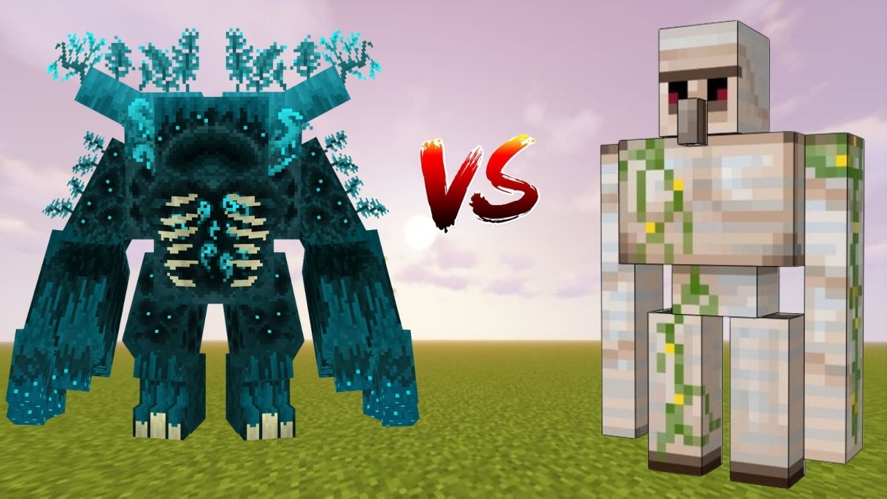 How many wardens want to kill all 100 golems Minecraft mobs Battle