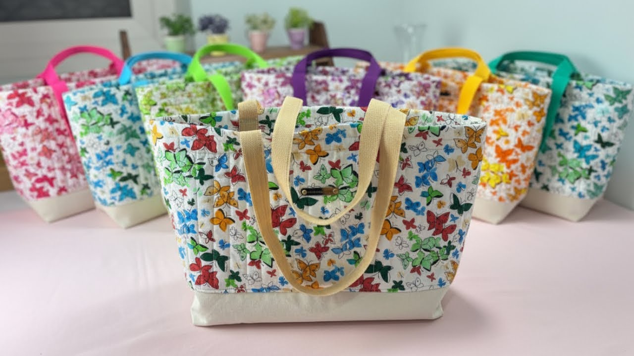 Daily Tote Bag DIY: Beginner-Friendly & Go-Everywhere | Perfect for Gifting & Selling!