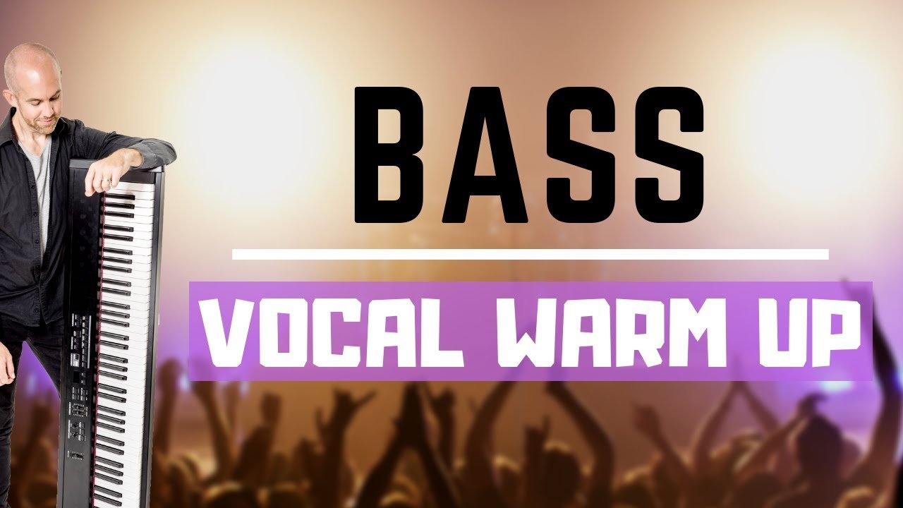 Разминка для вокала BASS &mdash; полный вокальный диапазон для мощных, глубоких нот!