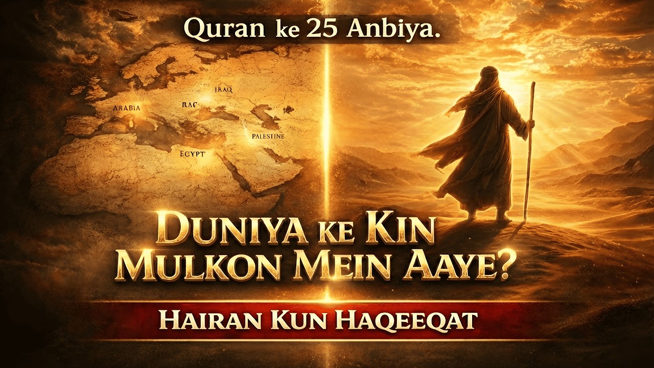 25 Prophets mentioned in Islam | 25 NABION Ki Kahani jinko Hr MUSALMAAN Ko Zar00r Jaanna Chahiye