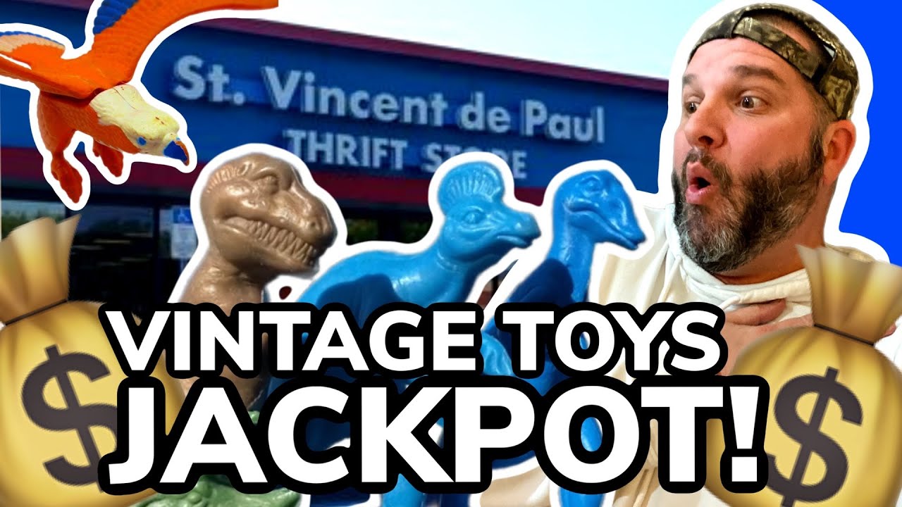 UNBELIEVABLE Thrift Store Jack Pot!!! #thriftwithme #toyhunt