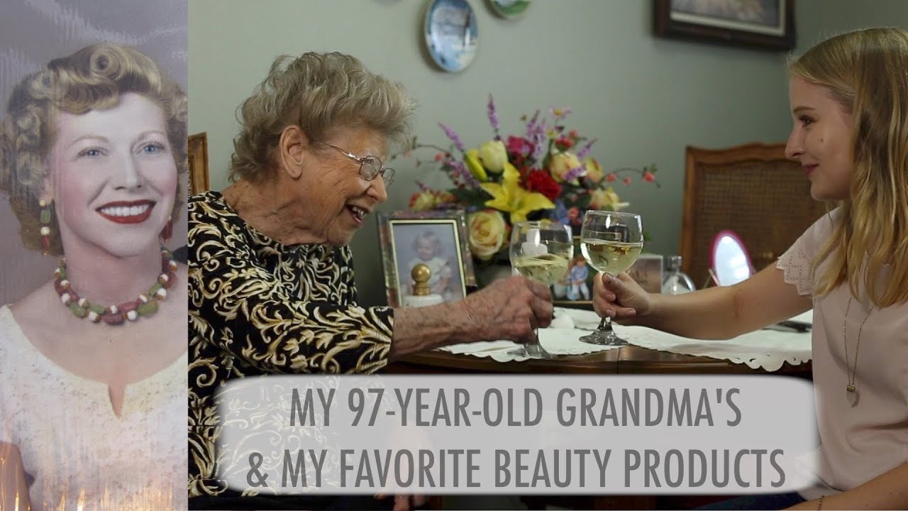 My 97-Year-Old Grandma's & My Favorite Beauty Products