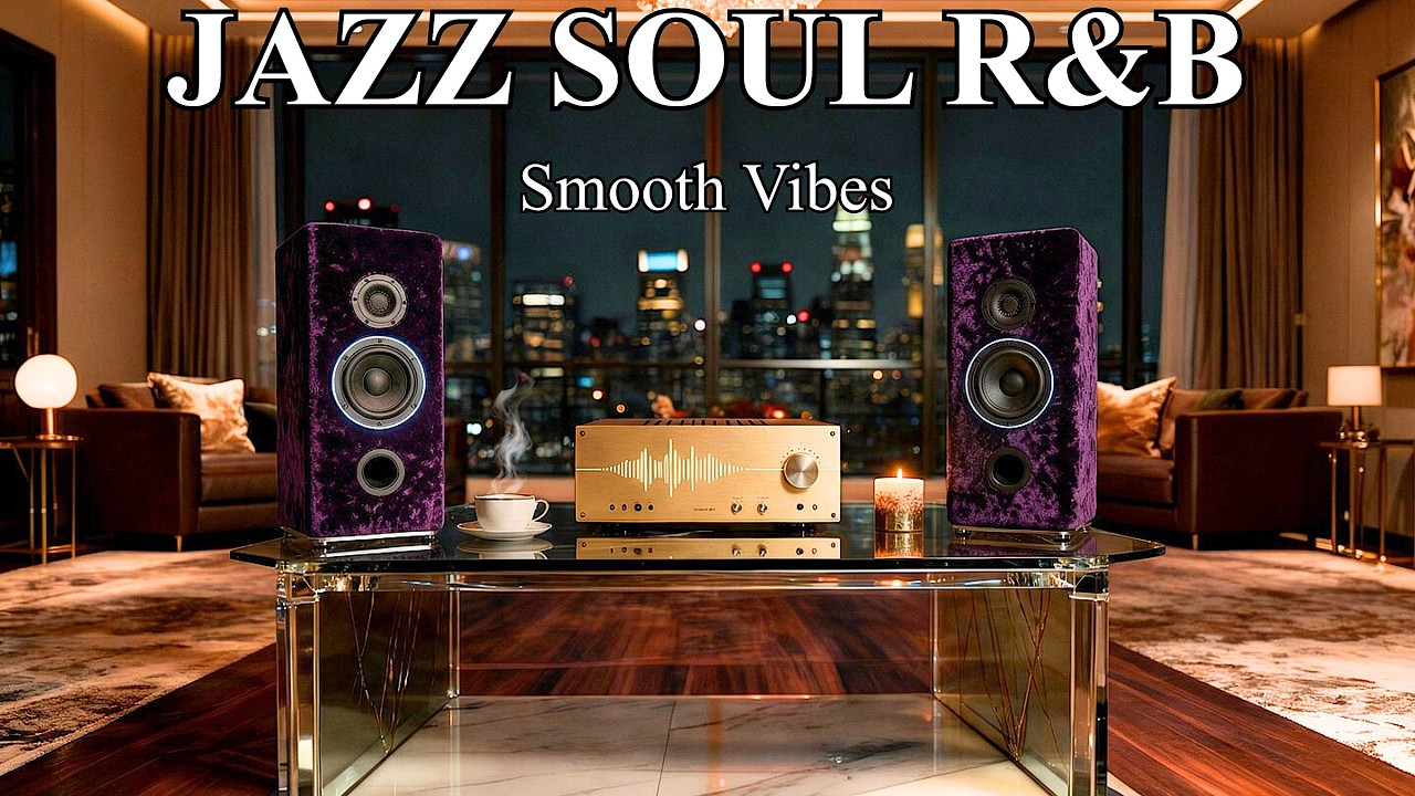 Smooth Jazz & Soulful R&B – Chill Lounge Beats for Relaxation & Deep Focus | Night Vibes