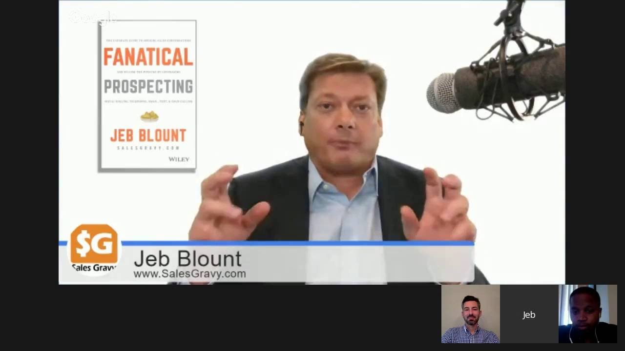 Jeb Blount: Why You Suck At Prospecting And How To Fix It (S2 E1)