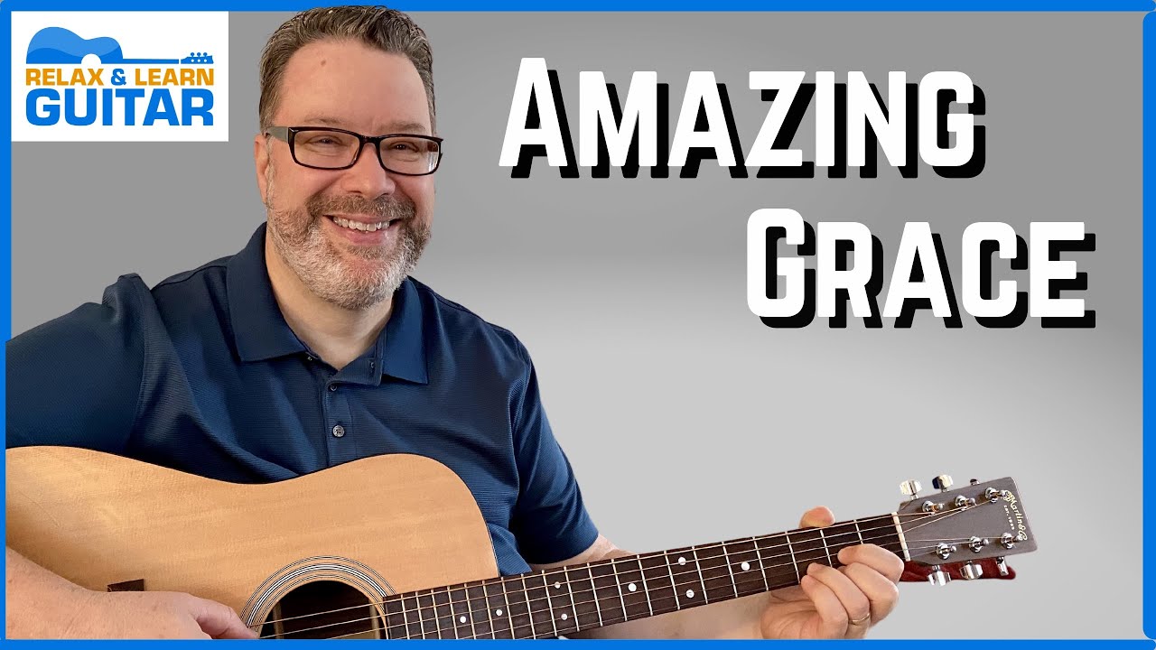 Как играть Amazing Grace — включая соло — лёгкий урок игры на гитаре