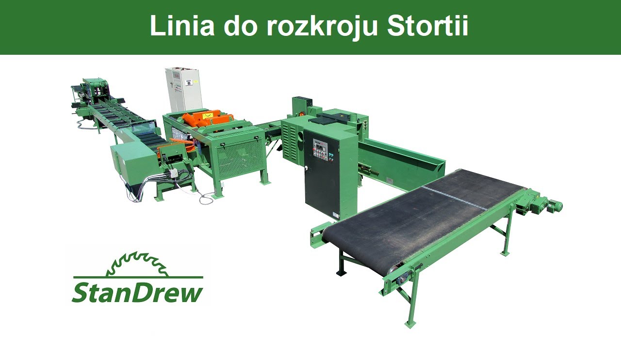 Linia do rozkroju Stortii - StanDrew maszyny stolarskie