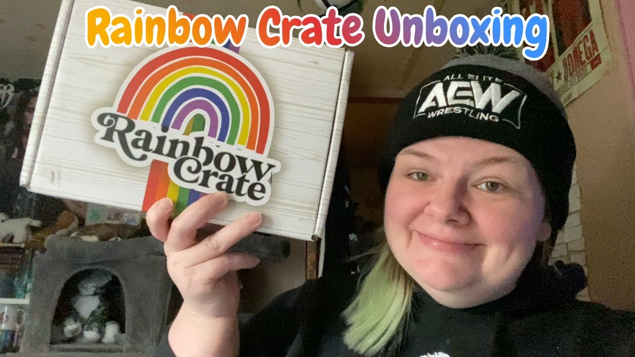 Распаковка декабрьского набора Rainbow Crate