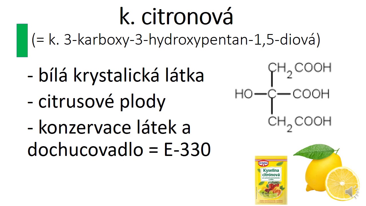 Karboxylové kyseliny