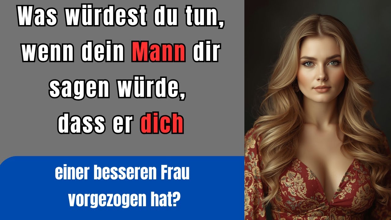 Mitten im Streit gestand mein Mann: „Ich habe eine bessere Frau für dich verlassen, und…“