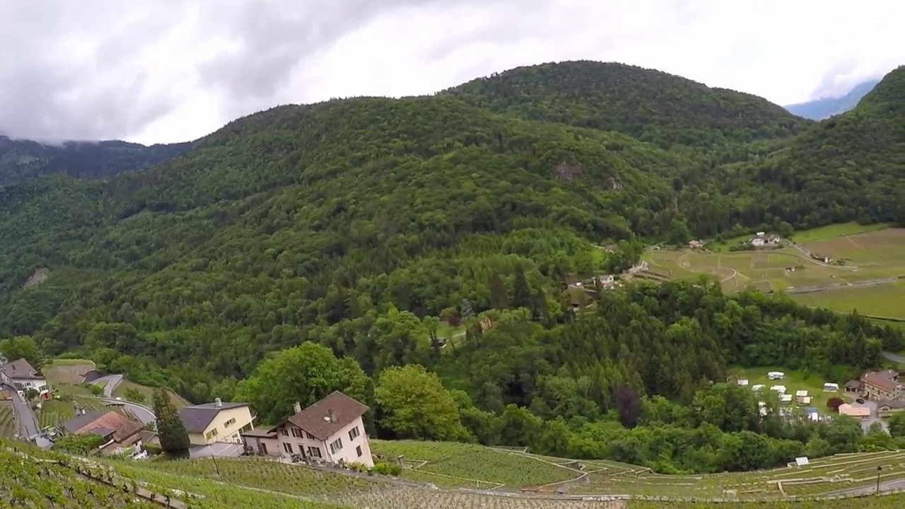 AIGLE - LEYSIN Train Ride (SWITZERLAND)