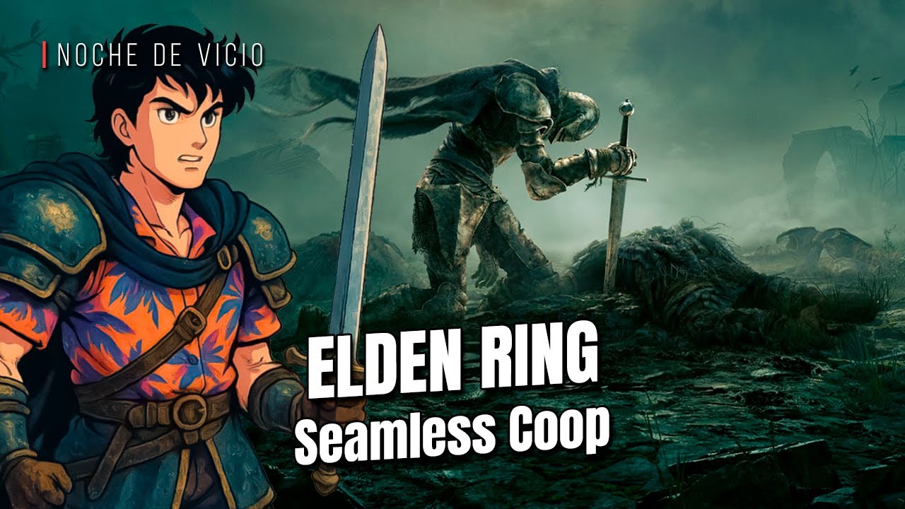 Elden Ring | Seamless Coop (Steam) con ⁨@ZONAARCADE22⁩  y Tenka
