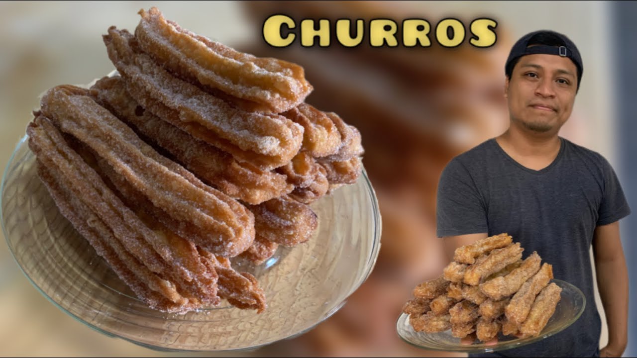 Como hacer CHURROS caseros tipo feria