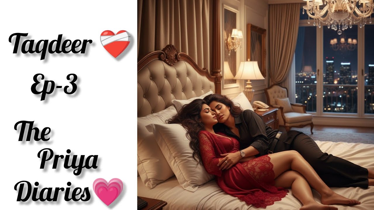 Ep-3/ First night 🥵/ Taqdeer ❤‍🩹/ Akshita 🖤Ruhi #glstudio #gl #trending /newlesbianstory#love 