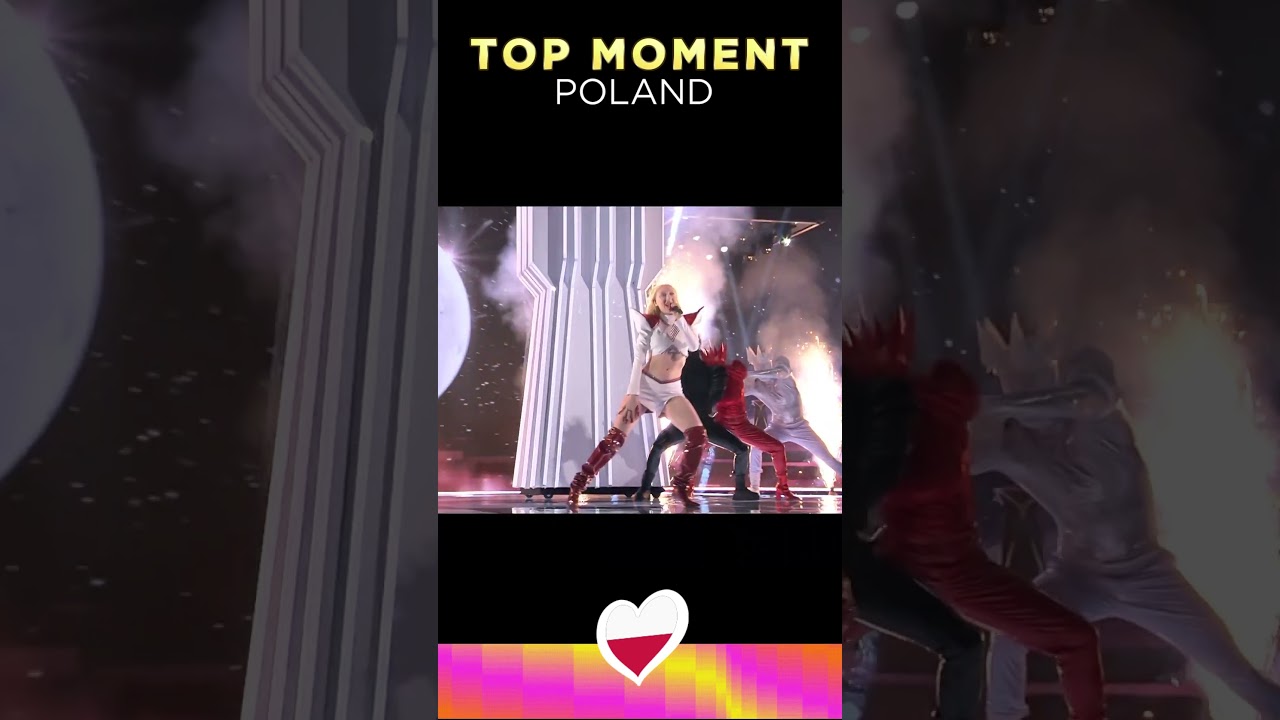 top moment #poland #eurovision2024 #eurovision #luna  #polska