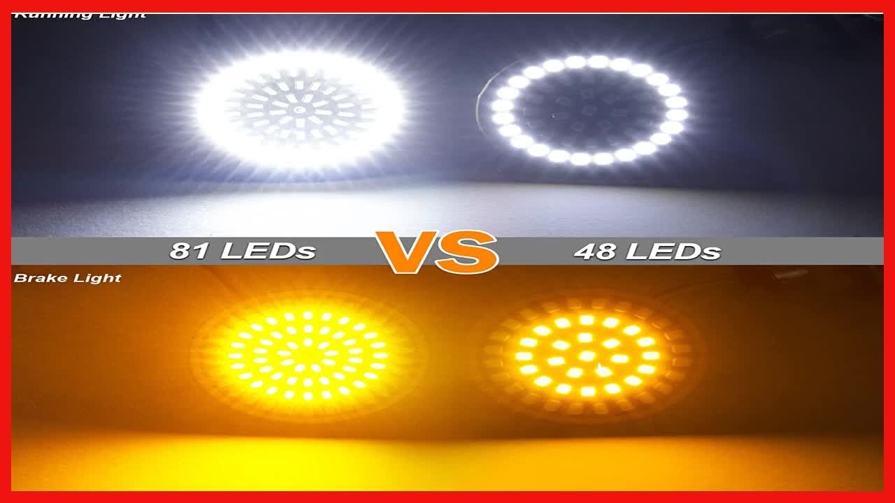 Great product -  Benlari 1157 LED Turn Signals Front Rear 81 LED Lights Super Bright Bulbs Lens Cove