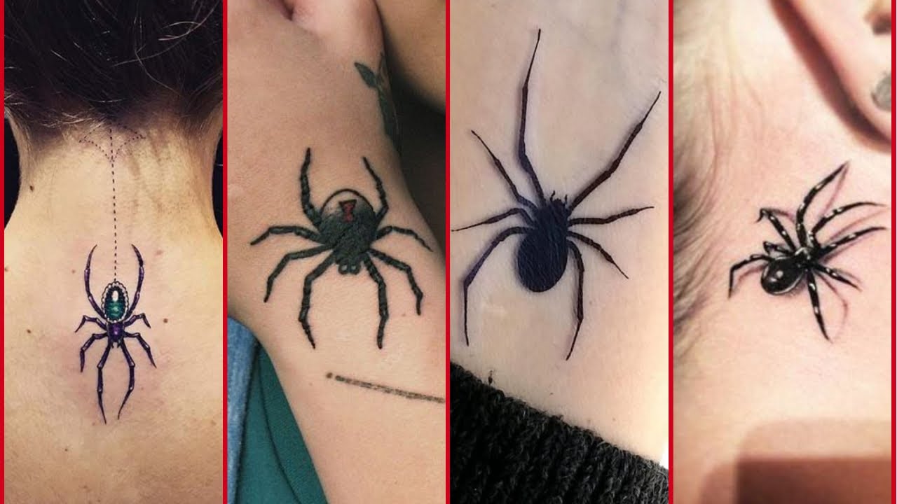 Lovely Spider Tattoo Design Ideas For Girls 2025 | BEST Spider Tattoos For Ladies | Women's Tattoos!