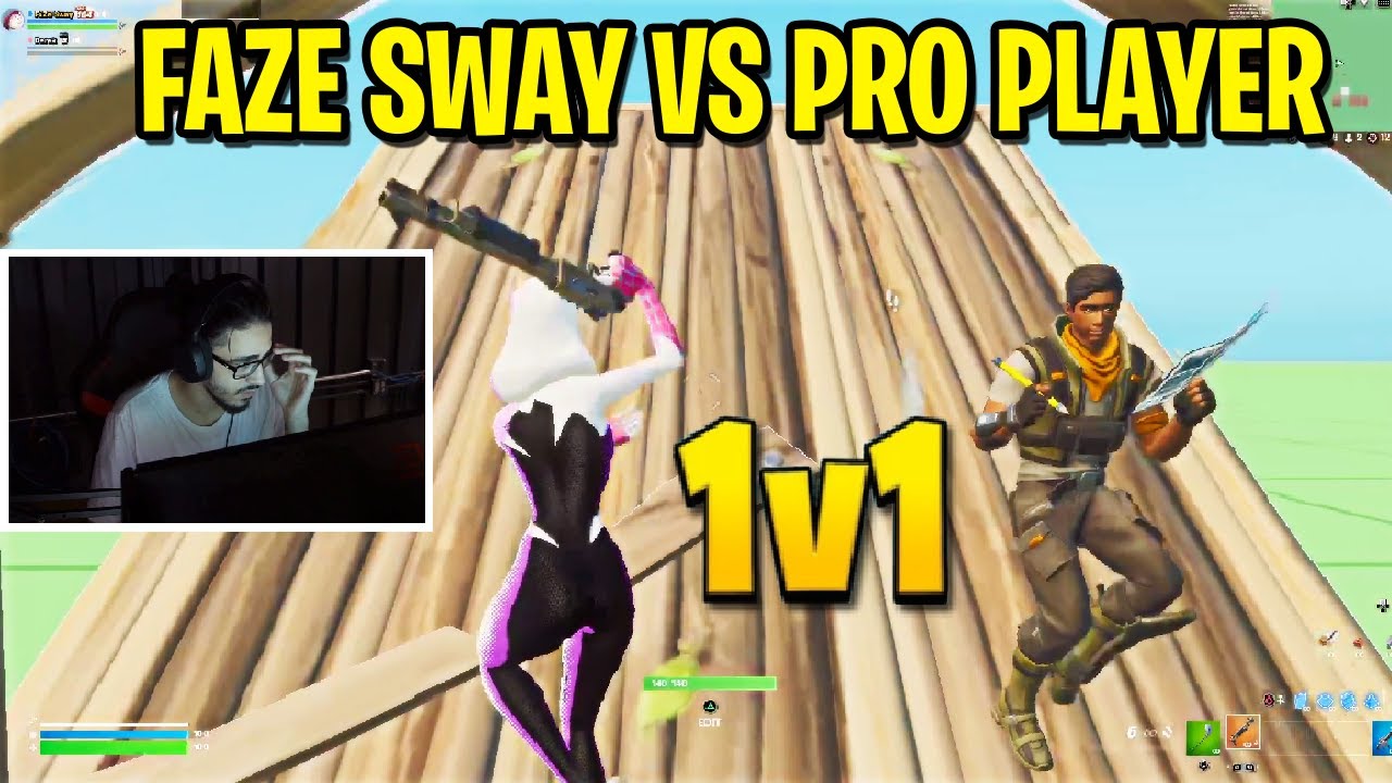 FaZe Sway VS Pro Player 1v1 Buildfights!!
