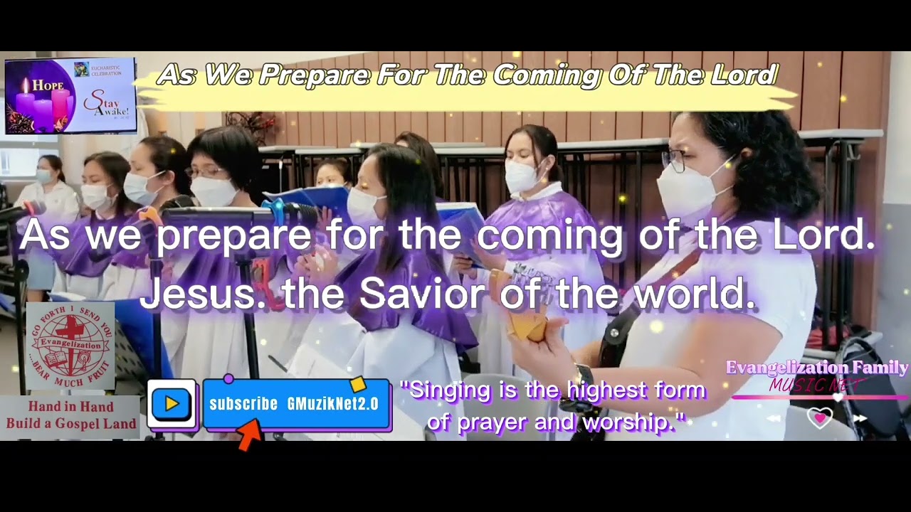 As We Prepare For The Coming Of The Lord by Lester Delgado ( entrance song ) @muzikNet2.0