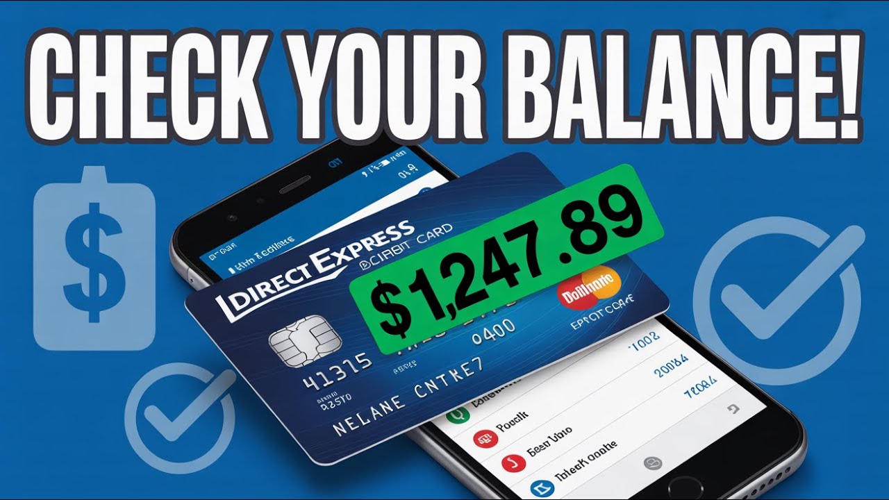 How to Check the Balance on Your Direct Express Card (SSDI)