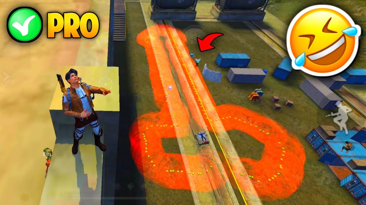 FREE FIRE Momen Lucu #40 - PRANK LANDMINE, BENTUK ANEHH!!!🤣