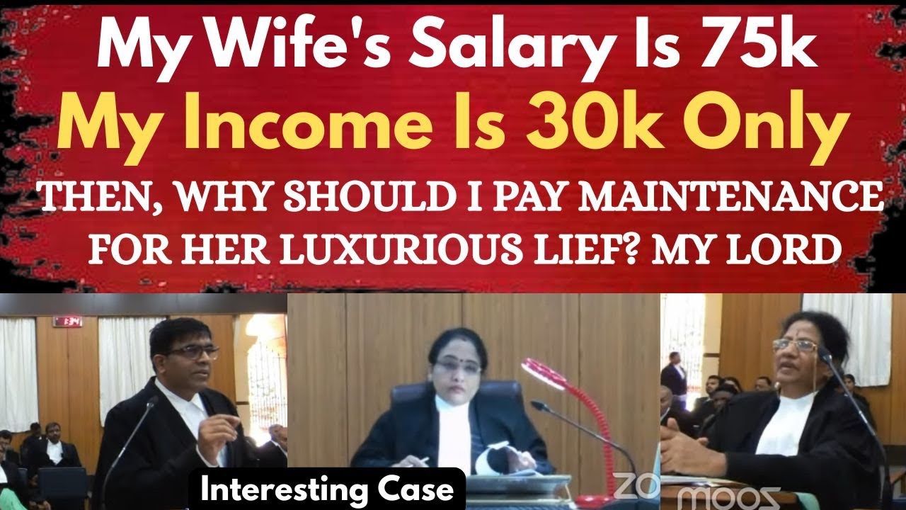 My wife's Income Is 75000 | Why Should I Pay Maintenance For Her Luxurious Life | 498a | legalcourts
