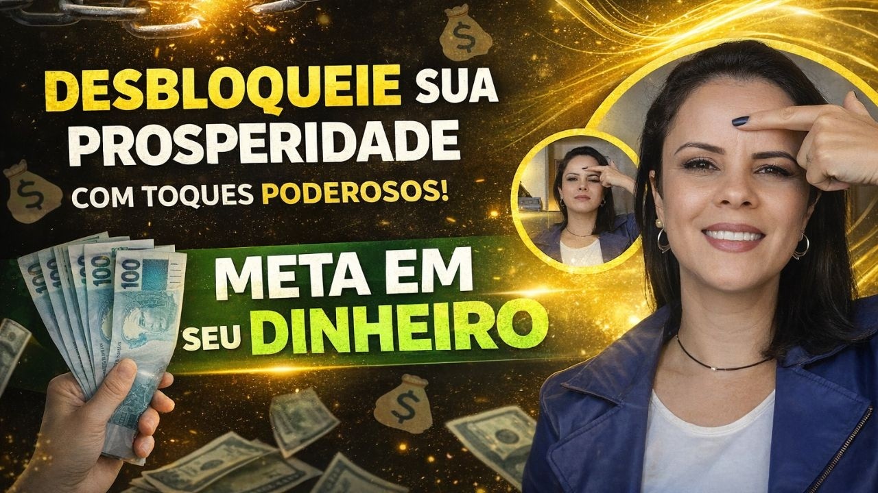 quer PROSPERIDADE E ABUNDÂNCIA? Use a técnica de EFT e destrave esse fluxo hoje