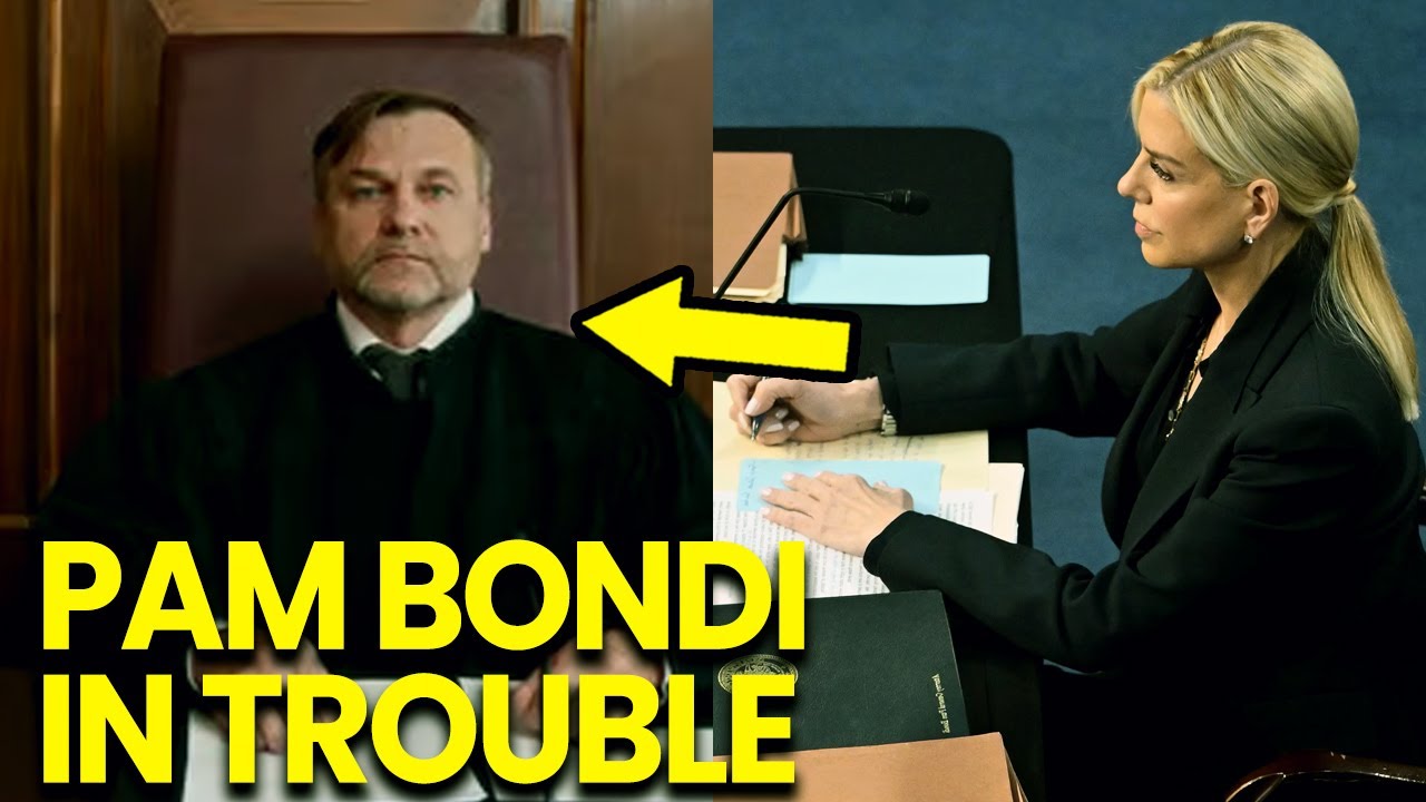 Pam Bondi CAUGHT REMOVING Evidence as Judge THREATENS Action!!