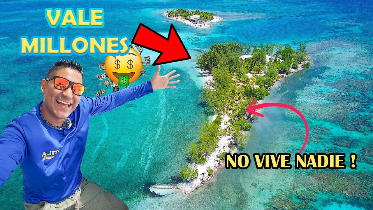 😱El PARAISO MAS MILLONARIO🤑 y HERMOSO😍de UTILA, WATERCAY