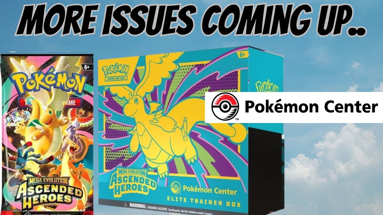Ascended Heroes Pok&eacute;mon Center ETB Are Having More Preorder Issues !!   