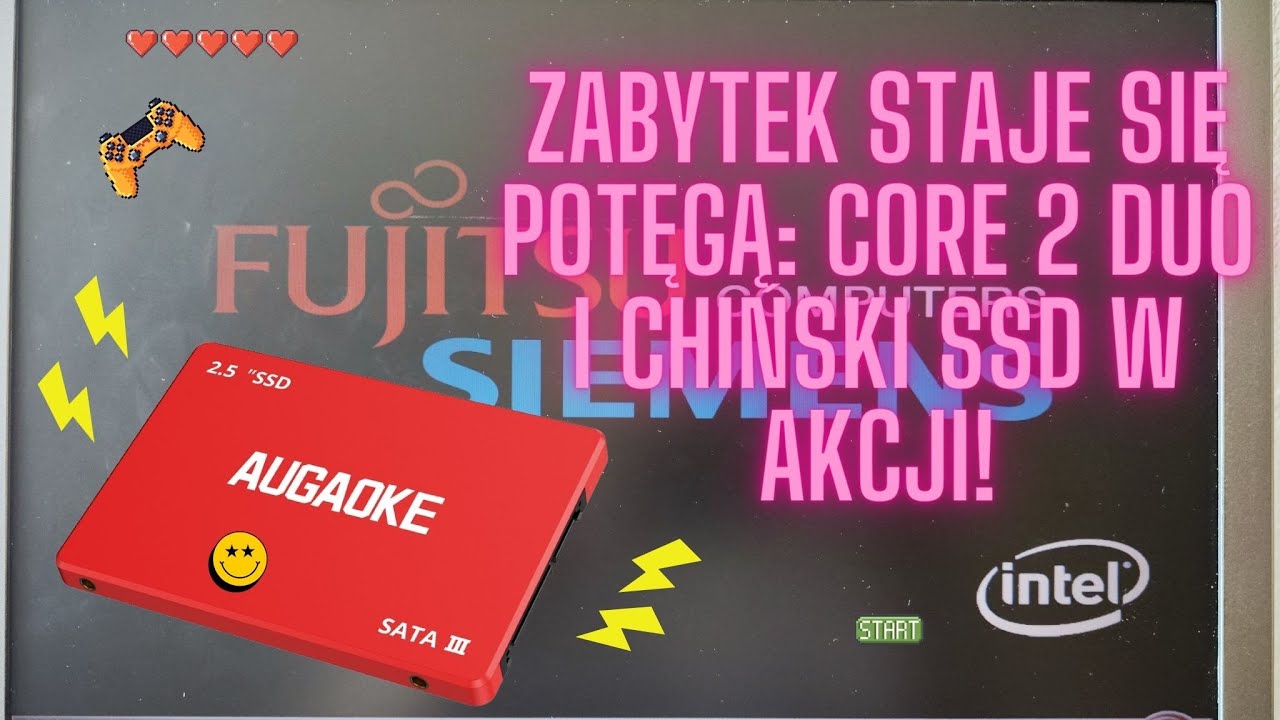 Odrodzenie Zabytkowego Laptopa! Upgrade Core 2 Duo z Chińskim SSD Augaoke | Test Wydajności!
