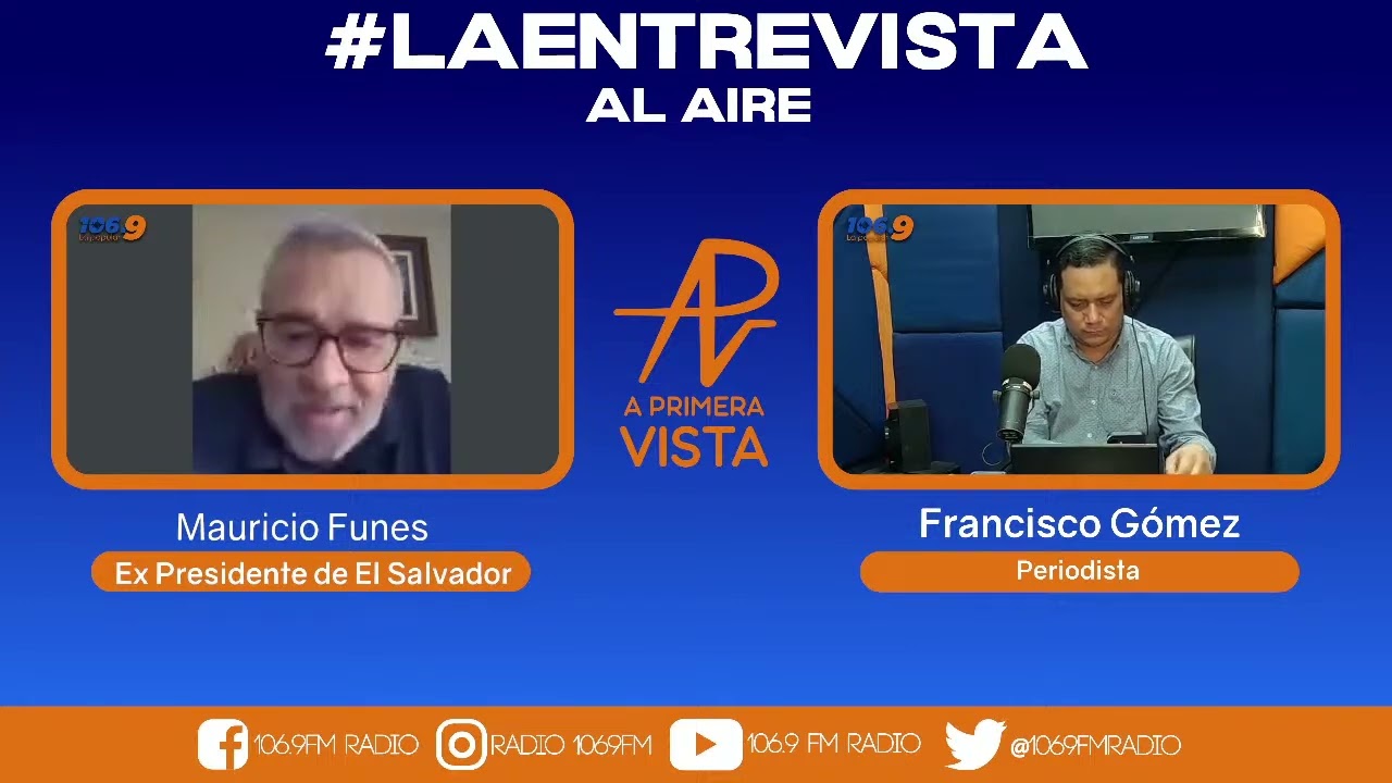 Las entrevistas de la semana de @fragom8 y su invitado, Mauricio Funes. #1069dm